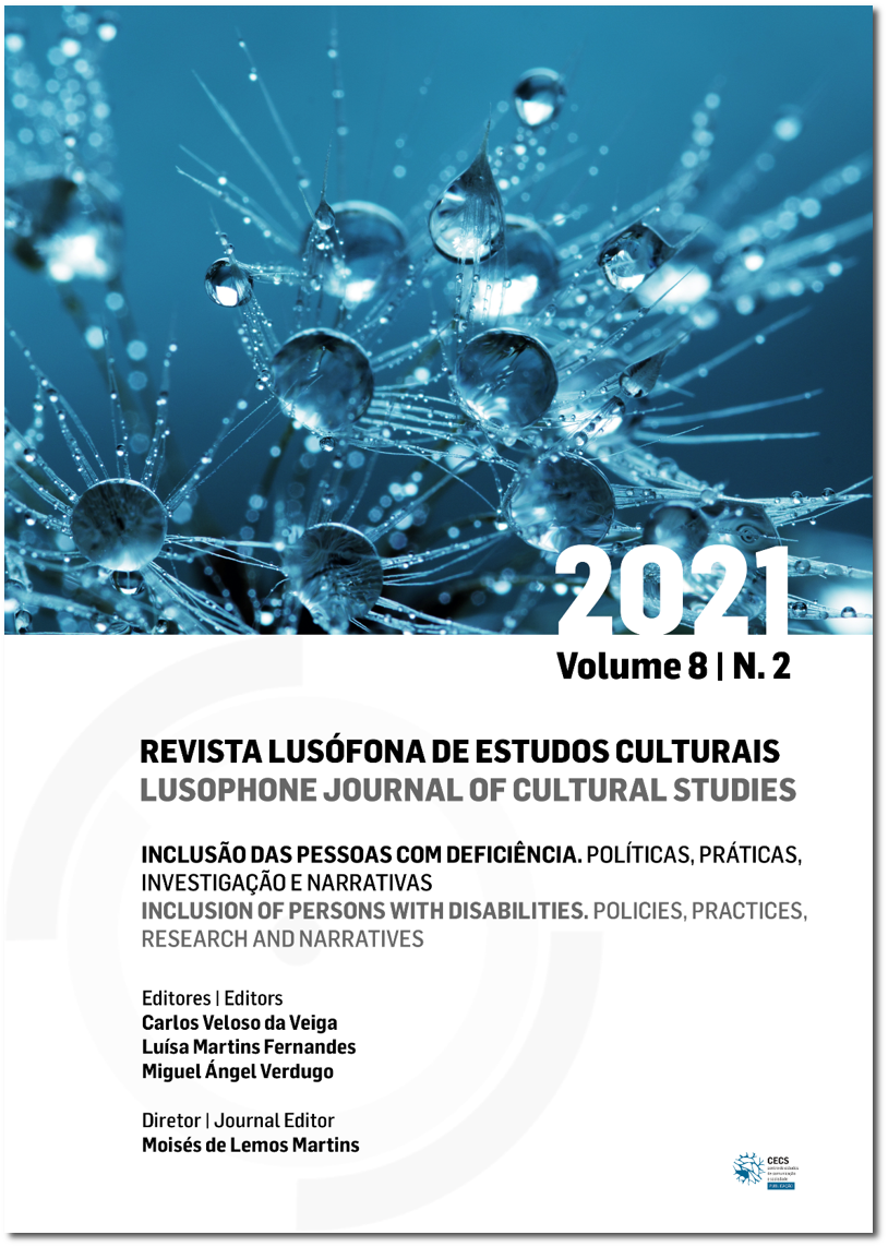 					Ver Vol. 8 N.º 2 (2021): Inclusão das Pessoas com Deficiência. Políticas, Práticas, Investigação e Narrativas
				