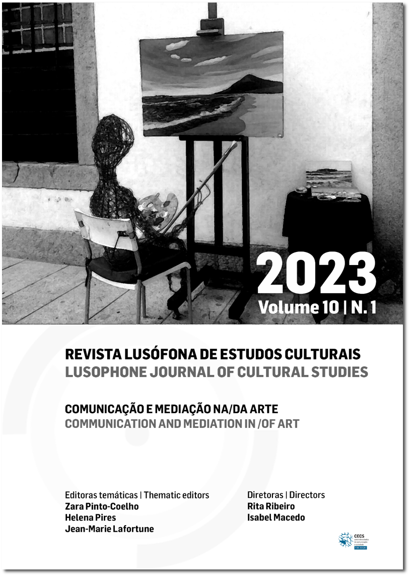 					Ver Vol. 10 N.º 1 (2023): Comunicação e Mediação na/da Arte
				