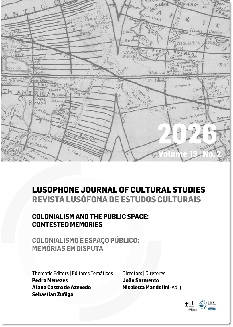 					View Vol. 13 No. 2 (2026): Colonialism and the Public Space: Contested Memories
				